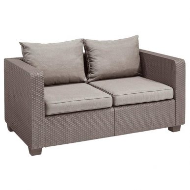 salta 2 seater sofa kapuchino