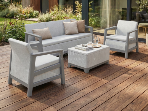 mebeli skandi scandi linea 3 seater set pepelno seryj