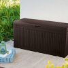 sadovye chulany comfy storage box 270l korichnevyj